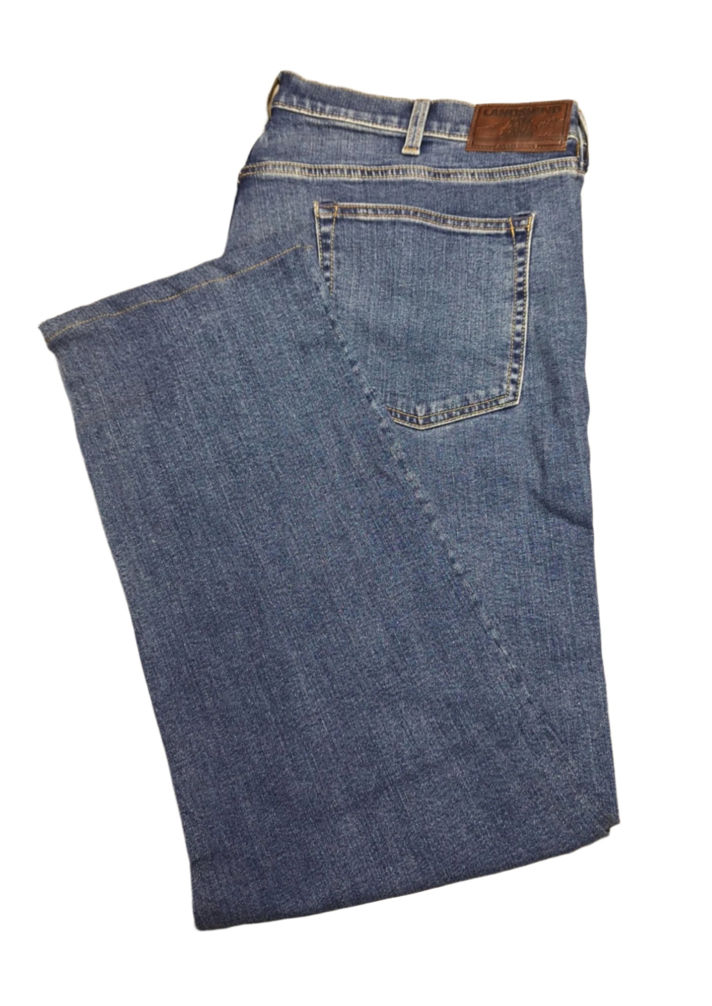 Lands' End Men's Slim Fit Stretch Jeans 38x29 NWOT