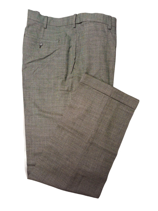 Lands' End Men's Comfort Waist Flat Front Wool Pants 36x32 NWOT