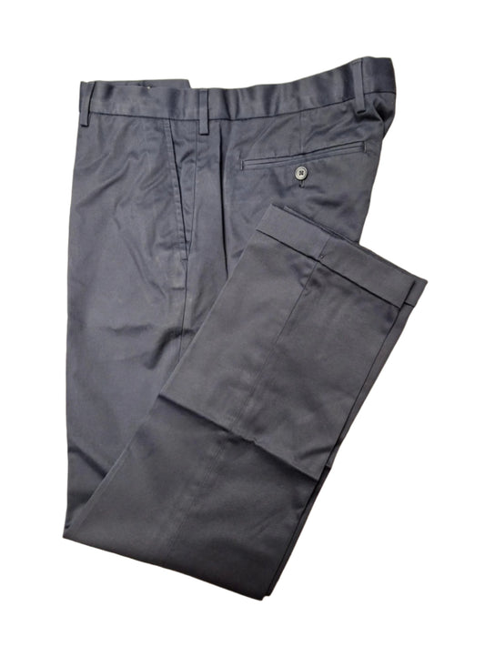 Lands' End Men's No Iron Slim Fit Twill Pants 36x31 NWOT