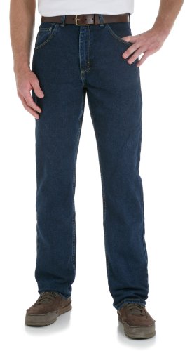 Men's Wrangler Big & Tall Regular Fit Jeans - Dark Stonewash - 40x30 - NWT