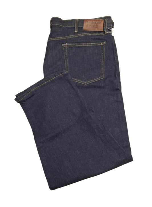 Lands' End Men's Traditional Comfort Waist Stretch Jeans 42x34 NWOT