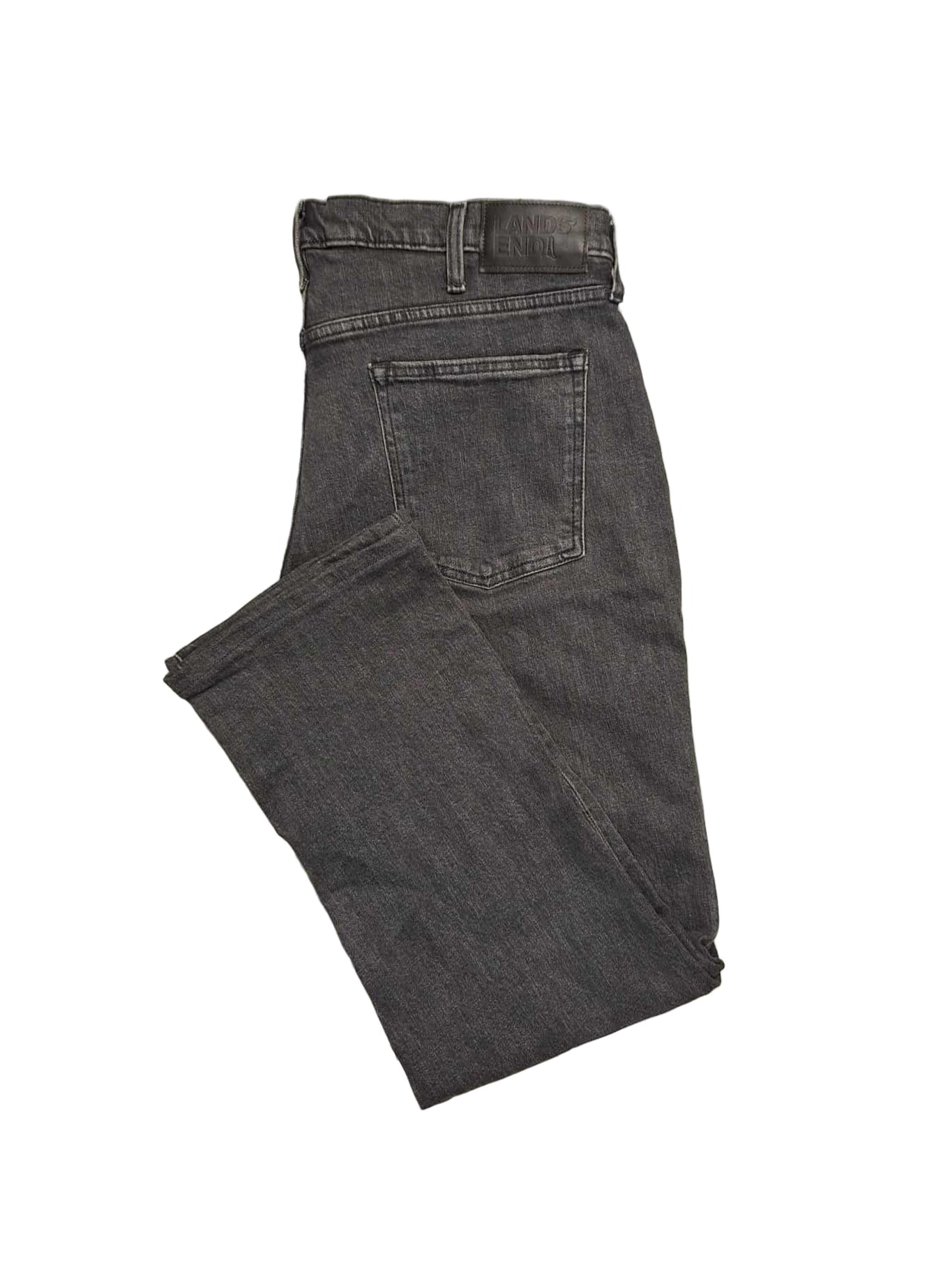 Lands' End Men's Straight Leg 5 Pocket Jeans 30" Inseam NWOT