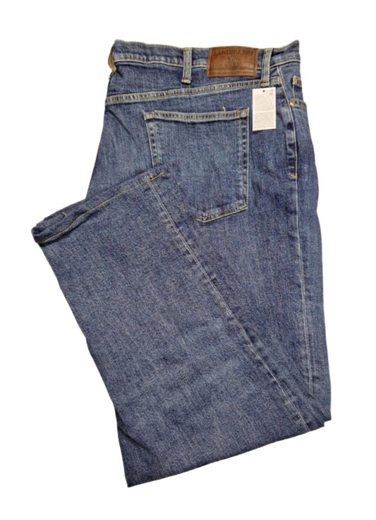 Lands' End Men's Traditional Fit Stretch Jeans 42x30 NWOT