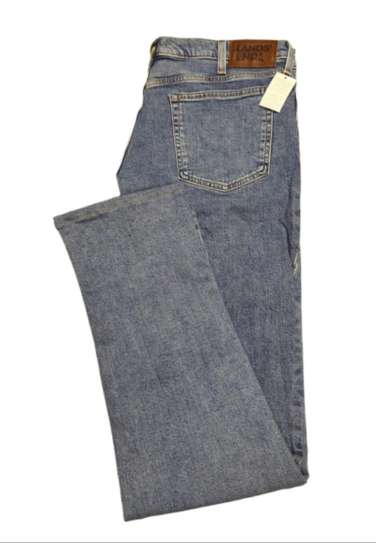 Lands' End Men's Slim Fit Stretch Jeans 37x34 NWOT