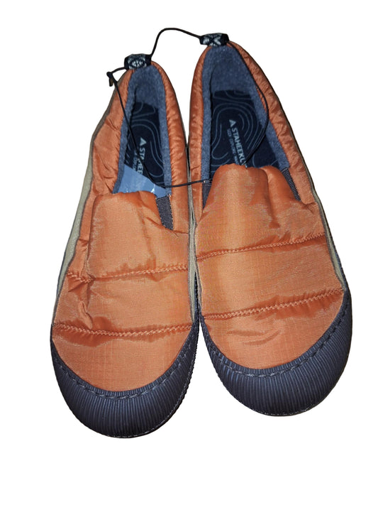 Staheekum Men's Puffed Slip On Shoes 8 Orange