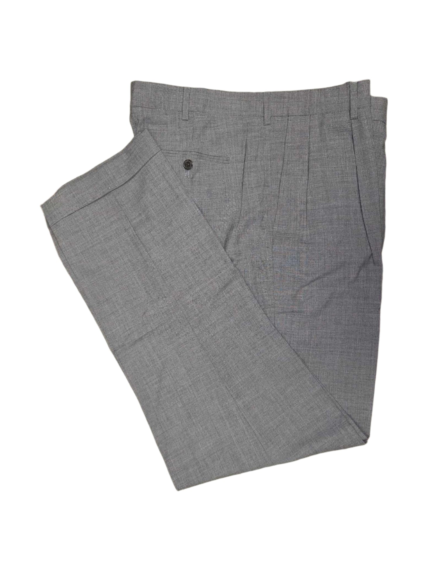 Lands' End Men's Traditional Pleated Wool Pants 35x34 NWOT