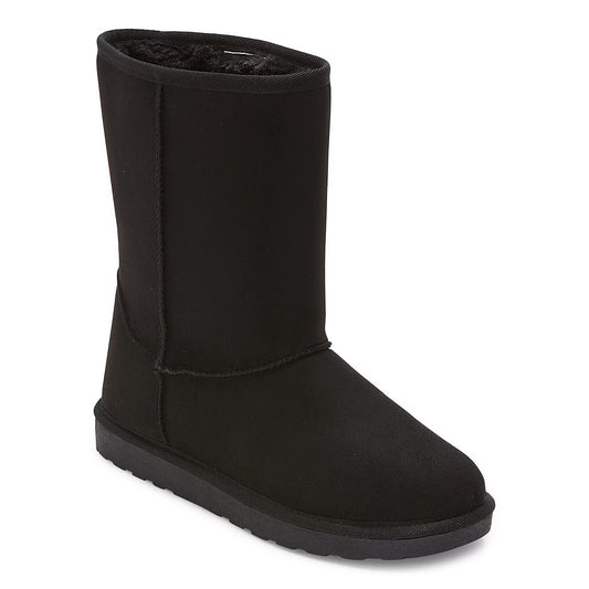 Women's Arizona Jean Co Saul Flat Heel Winter Boots - Black - 10 - NIB
