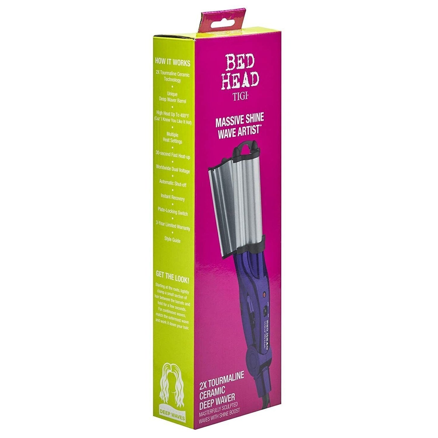BedHead Wave Artist Deep Waver-Purple-Open Box-