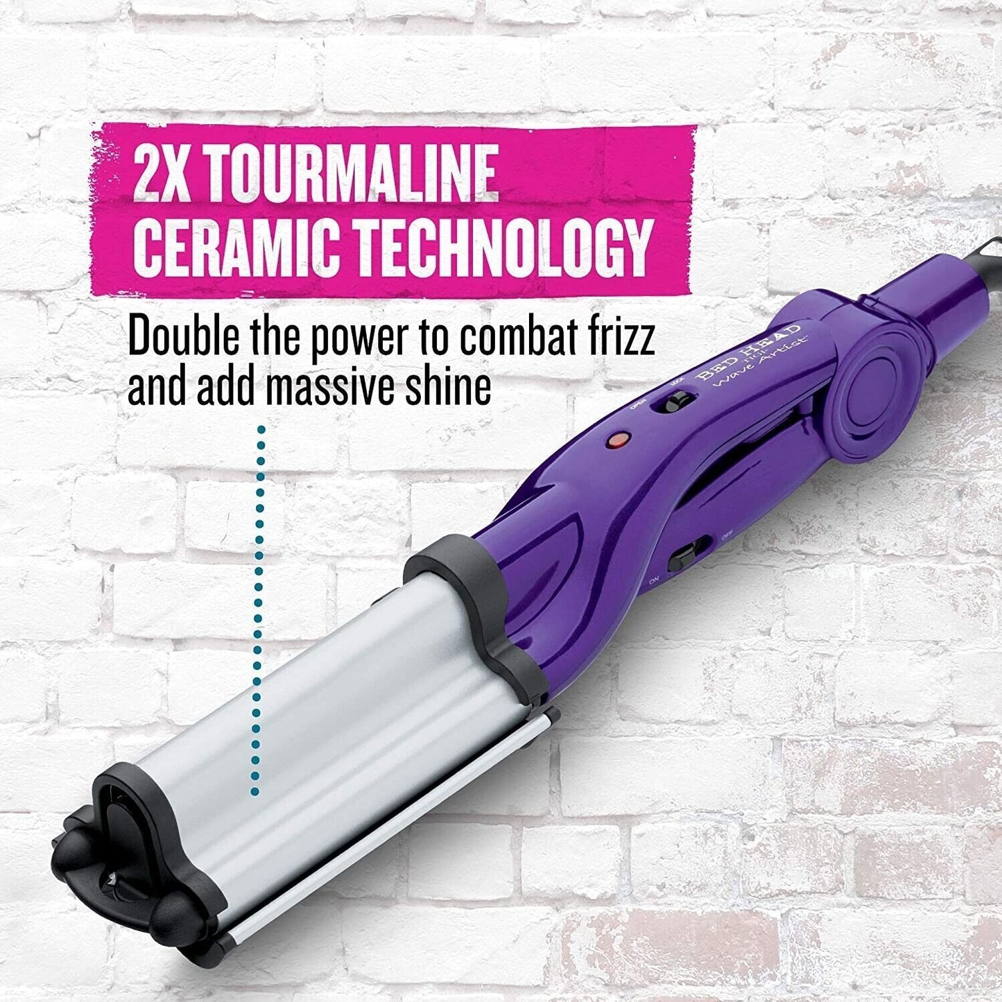 BedHead Wave Artist Deep Waver-Purple-Open Box-
