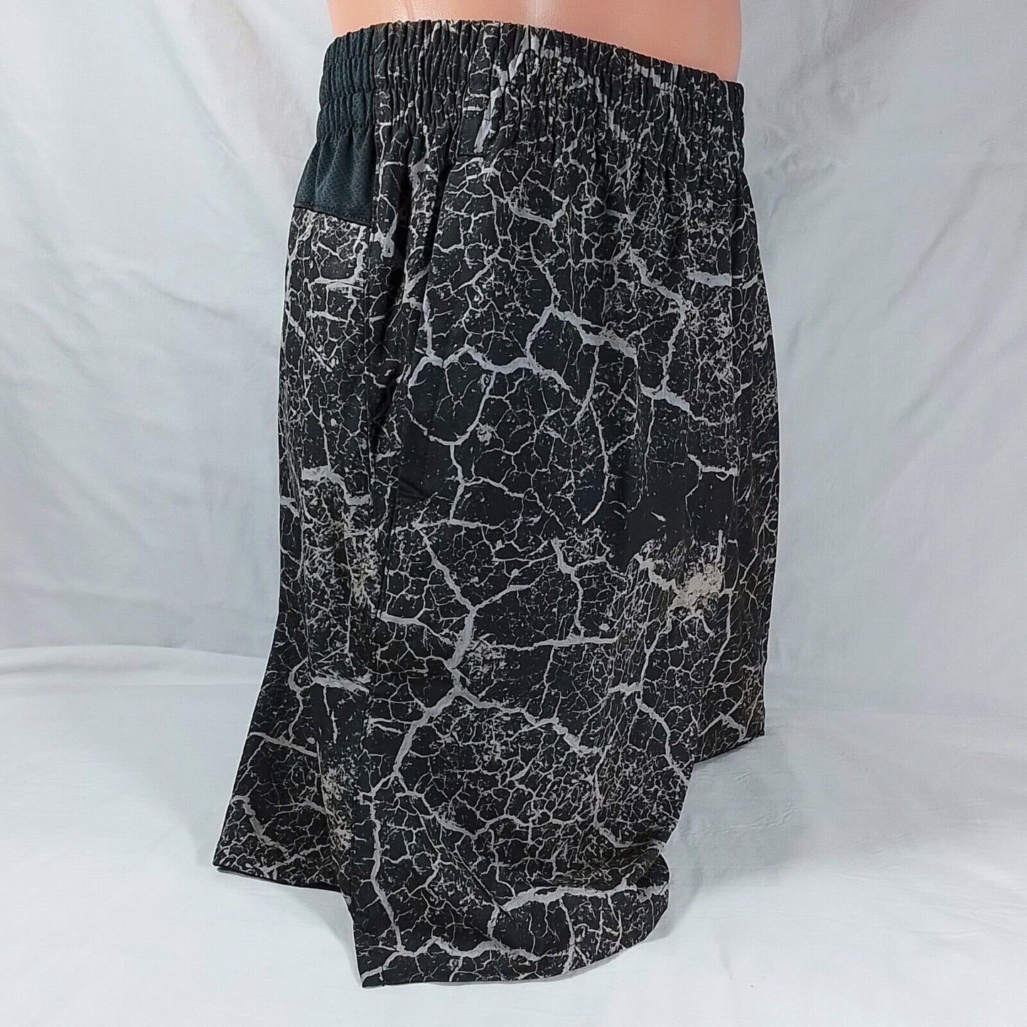 Men's Agility Woven Shorts-Lavascape Asphalt/Cobbles-Various Sizes-