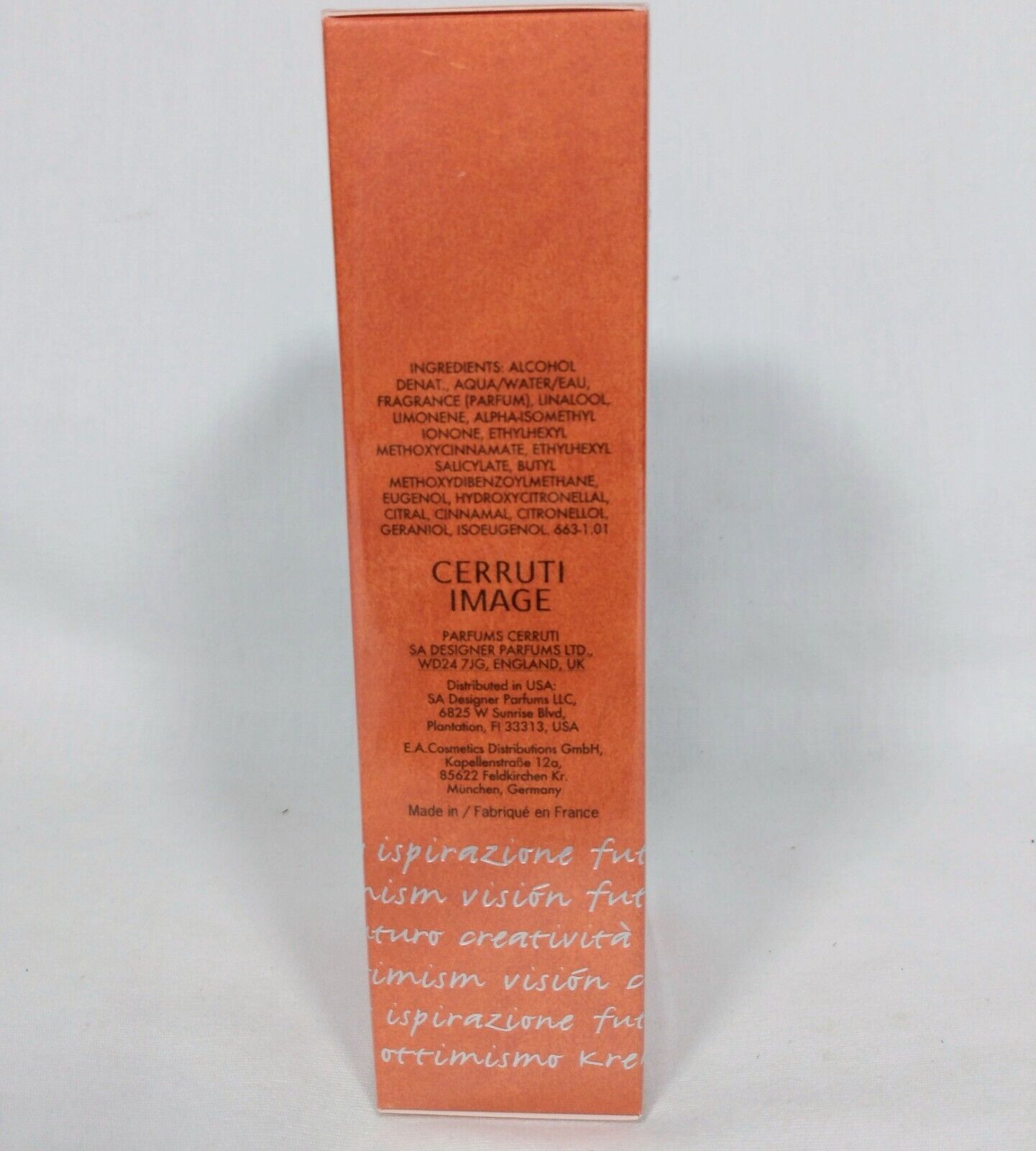 Nino Cerruti Image Eau De Toilette Spray 75ml/2.5oz Womens-Sealed