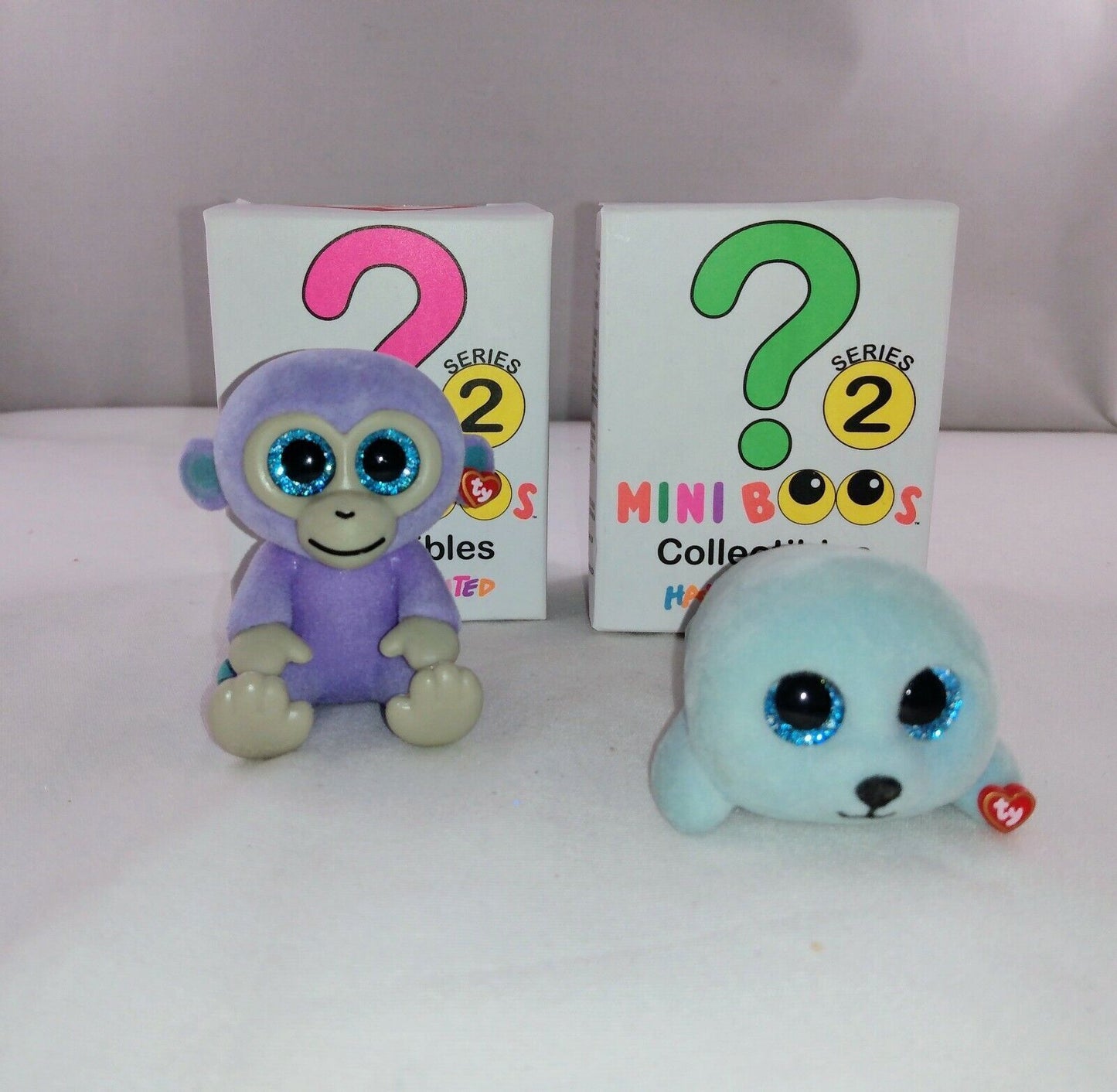 TY Beanie Mini Boos Mystery Collectibles Series 2 Set of 2
