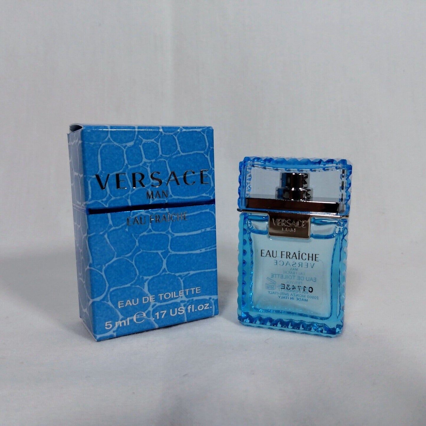Versace pour homme Dylan Blue and man eau Fraiche Splash-New-5ml Each