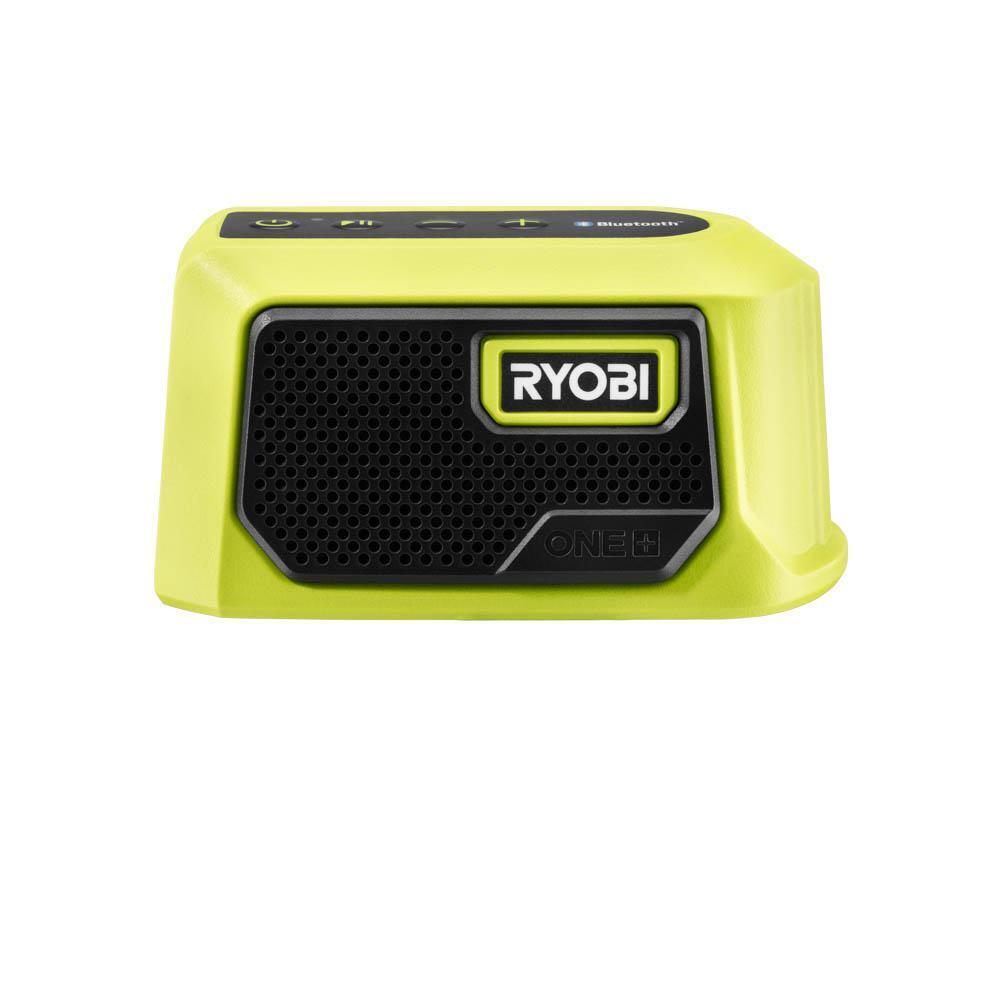 Ryobi Compact Speaker w/Bluetooth PAD02B-New-Bulk Packaged-