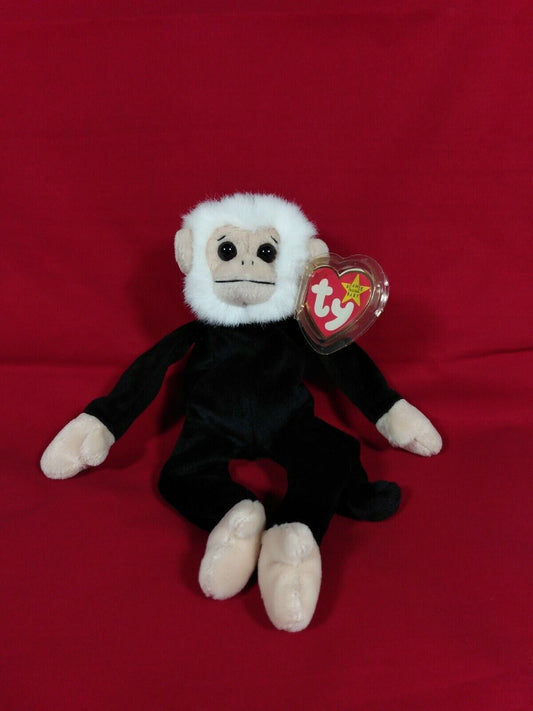 TY Mooch the Monkey Beanie Baby-1998-Retired- !!