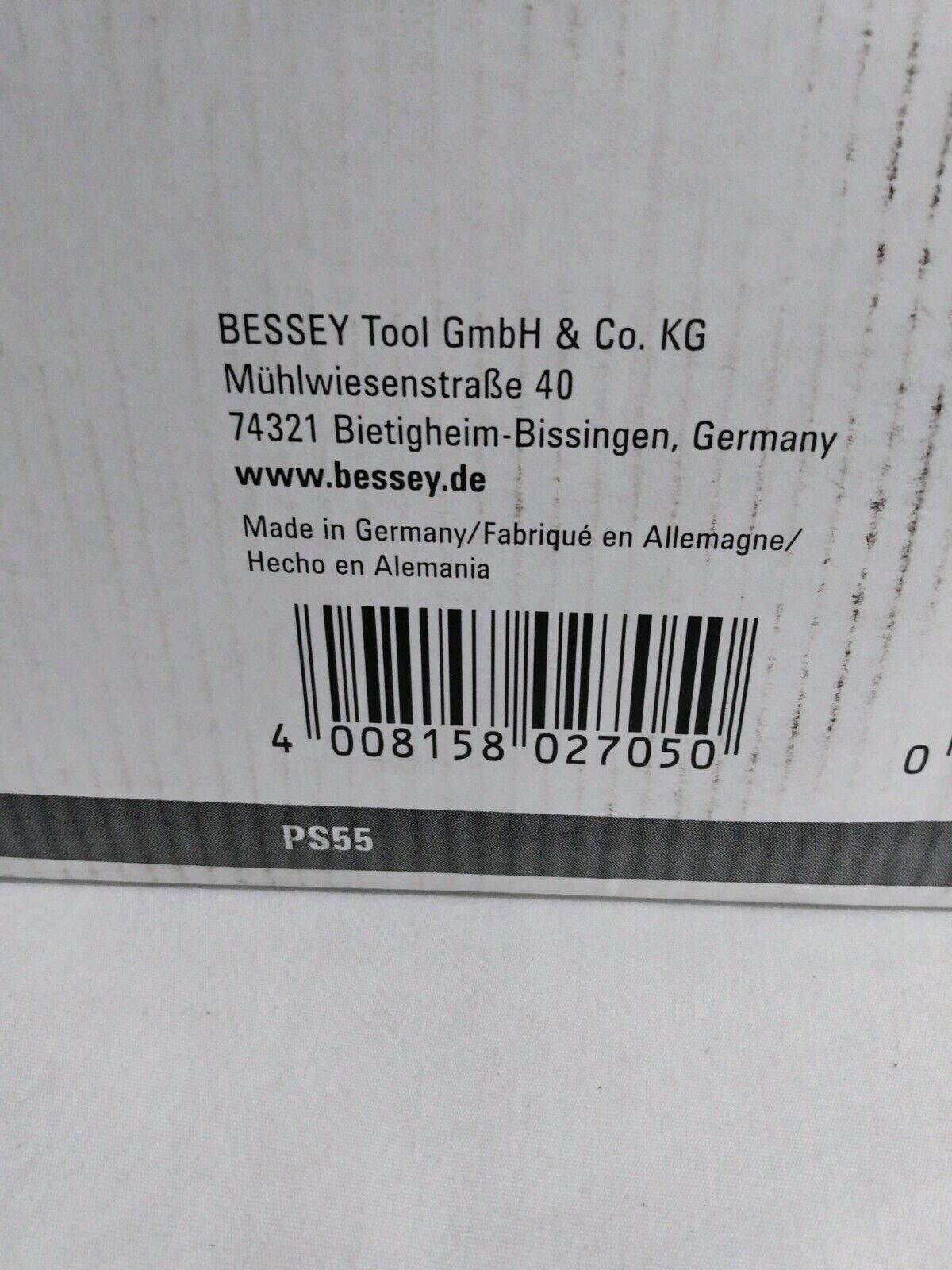 Bessey Ps55 Solid Surface Professional Seaming Tool-NEW