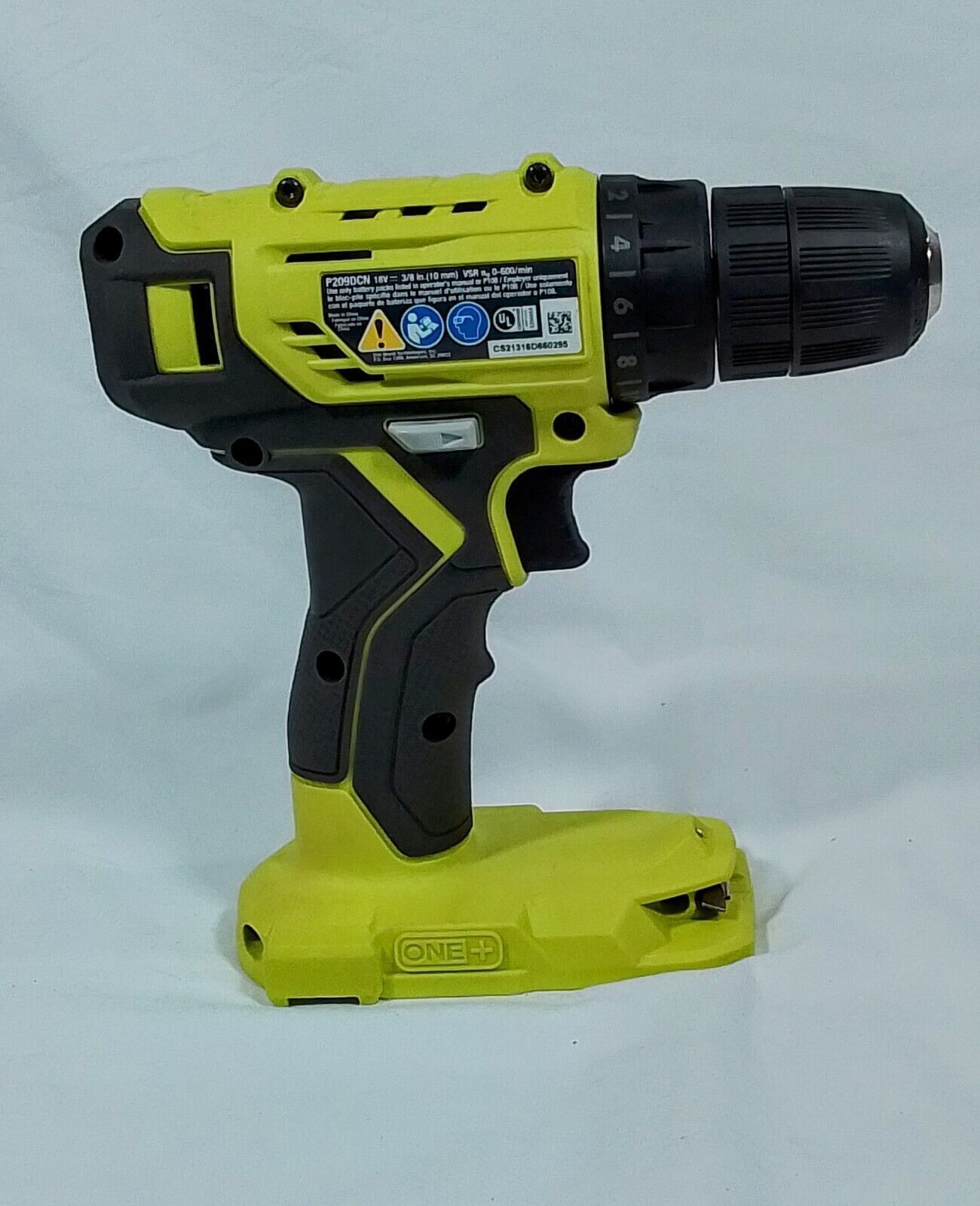 Ryobi P209 18v 3/8in. Drill-Driver-TOOL ONLY-USED