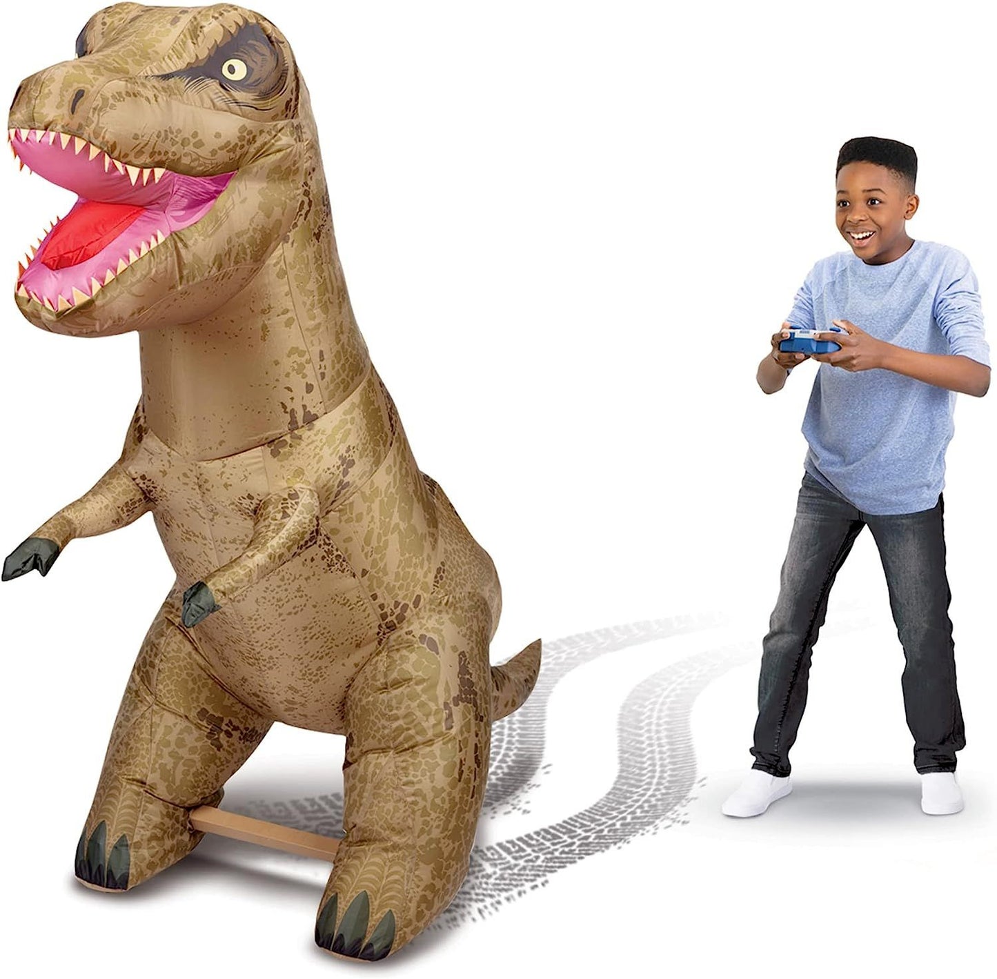 AirTitans Jurassic World Massive Attack T-Rex Remote Control Inflatable Over 6ft