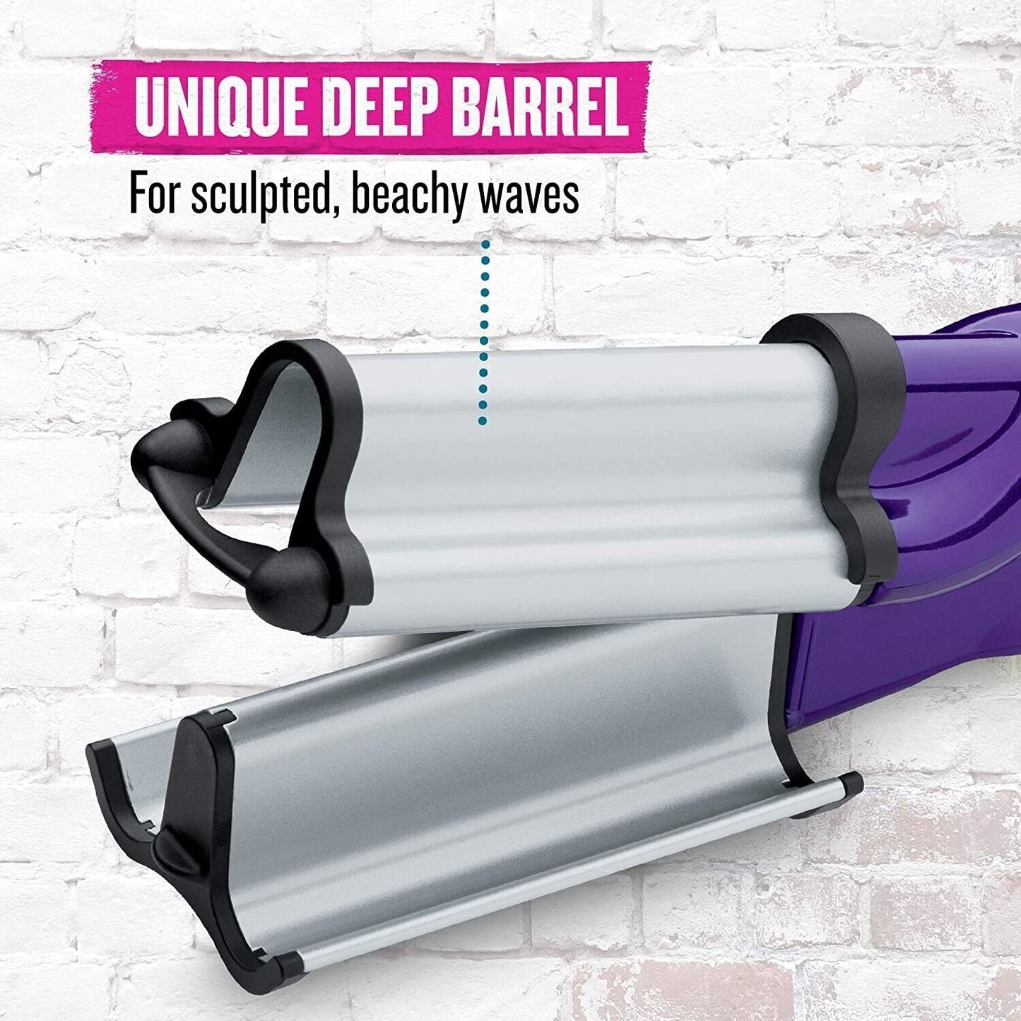 BedHead Wave Artist Deep Waver-Purple-Open Box-