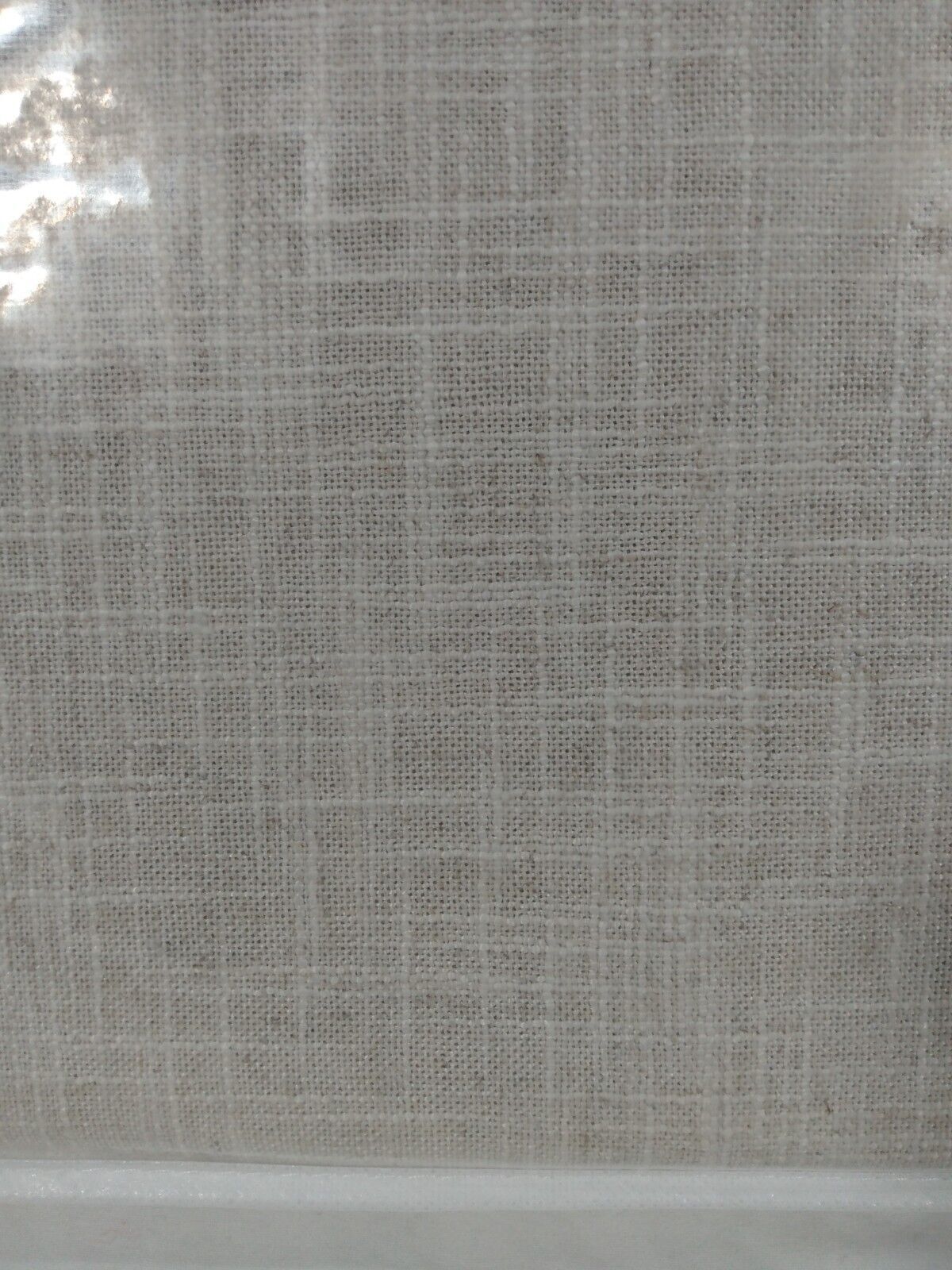 Exclusive Fabrics Malted Heavy Faux Linen Light Filtering Curtain-(B3)