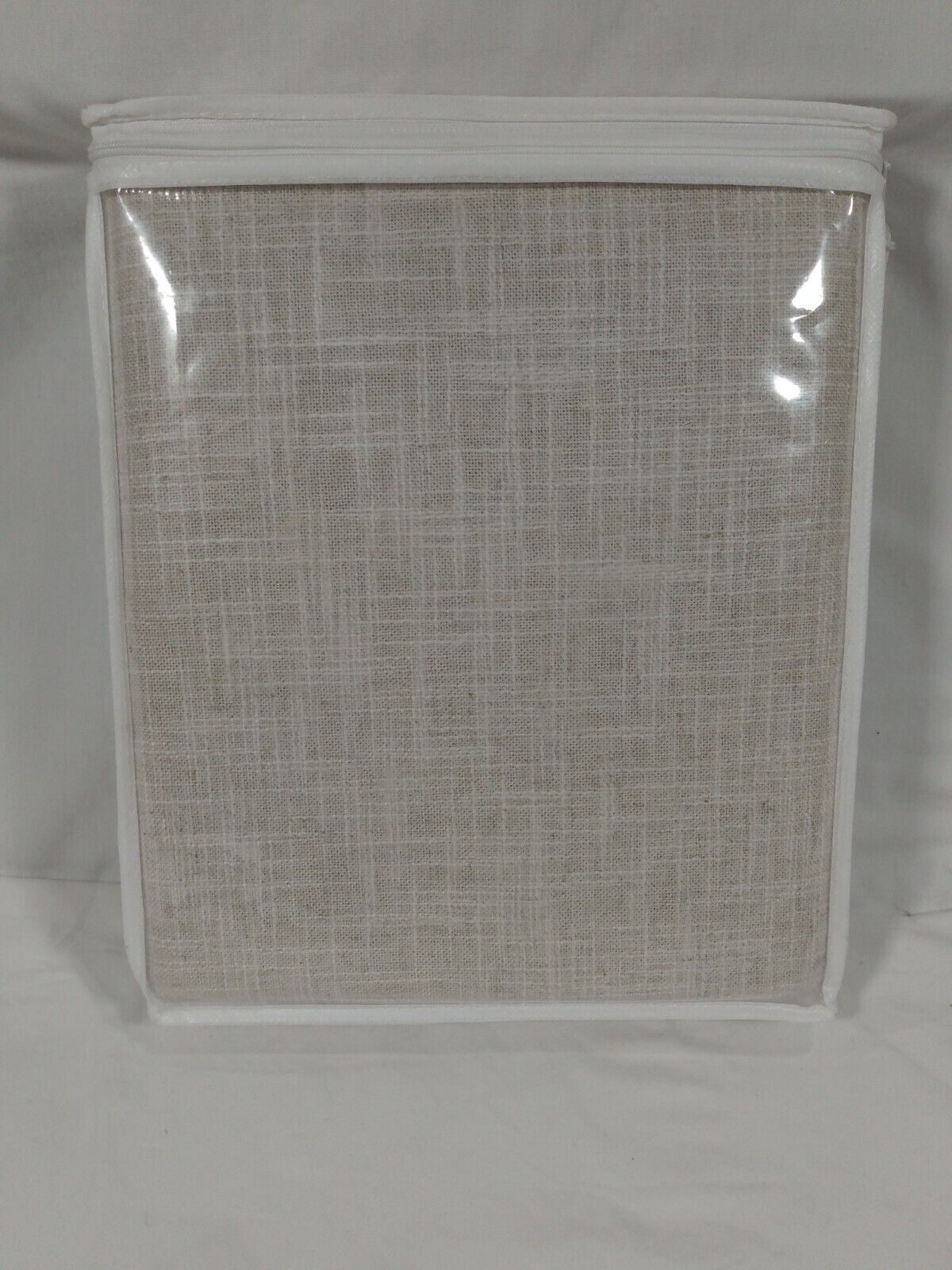 Exclusive Fabrics Malted Heavy Faux Linen Light Filtering Curtain-(B3)
