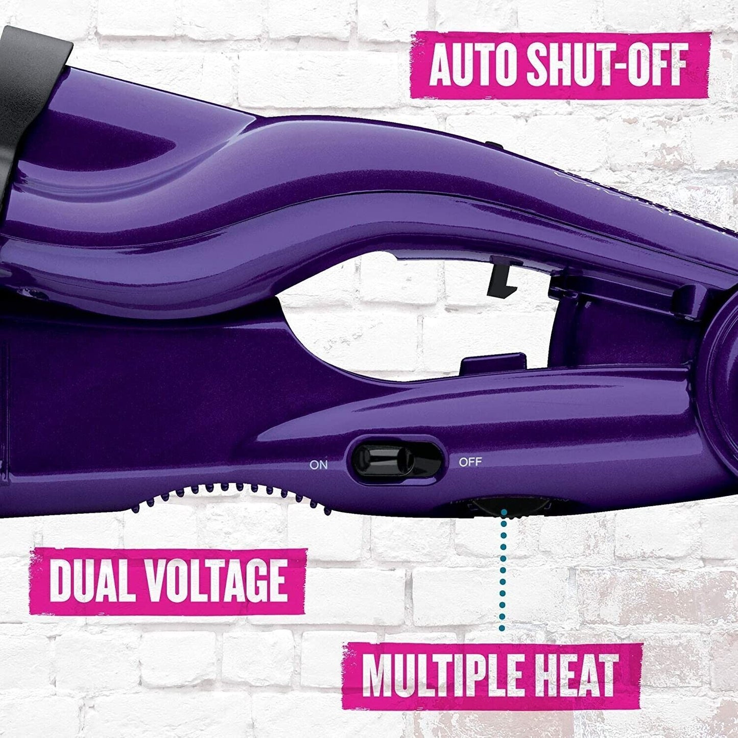 BedHead Wave Artist Deep Waver-Purple-Open Box-