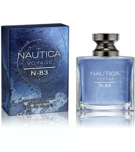 Men's Nautica VOYAGE N-83 Eau De Toilette Spray 1.7oz 50 ml. SEALED