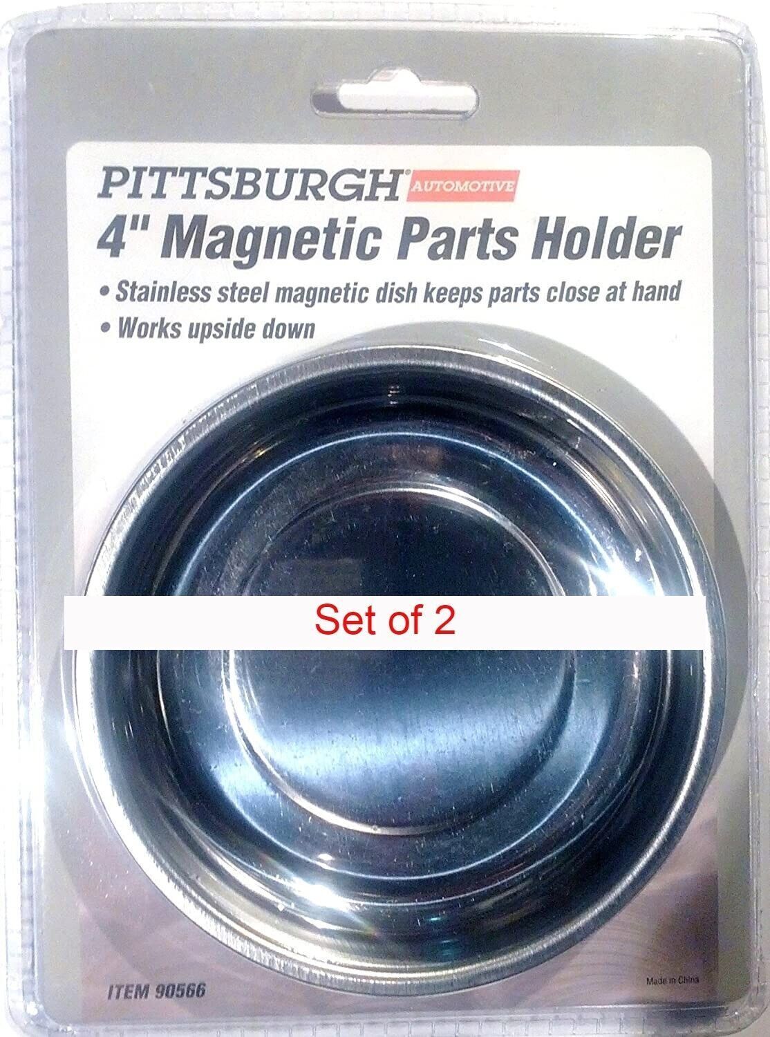 Set of 2 Pittsburgh Automotive 4" Magnetic Part Holder-New-!!!