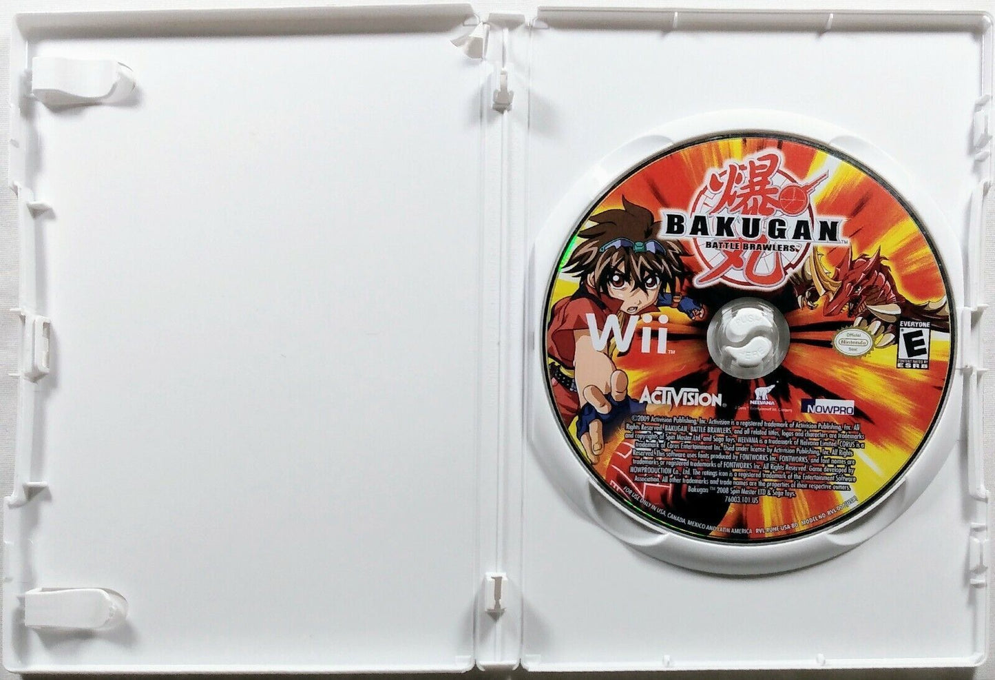 Nintendo Wii-6 Game Bundle-Bakigan, Order Up! Circus Star and More-