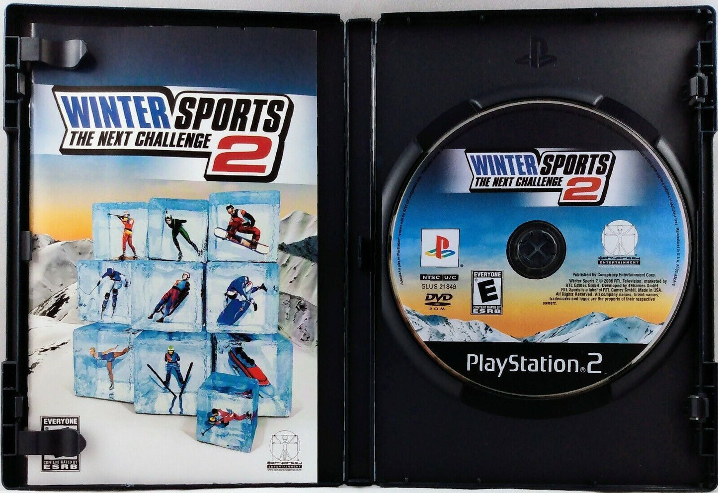 PlayStation 2 Winter Sports 2: The Next Challenge and Namco Museum-