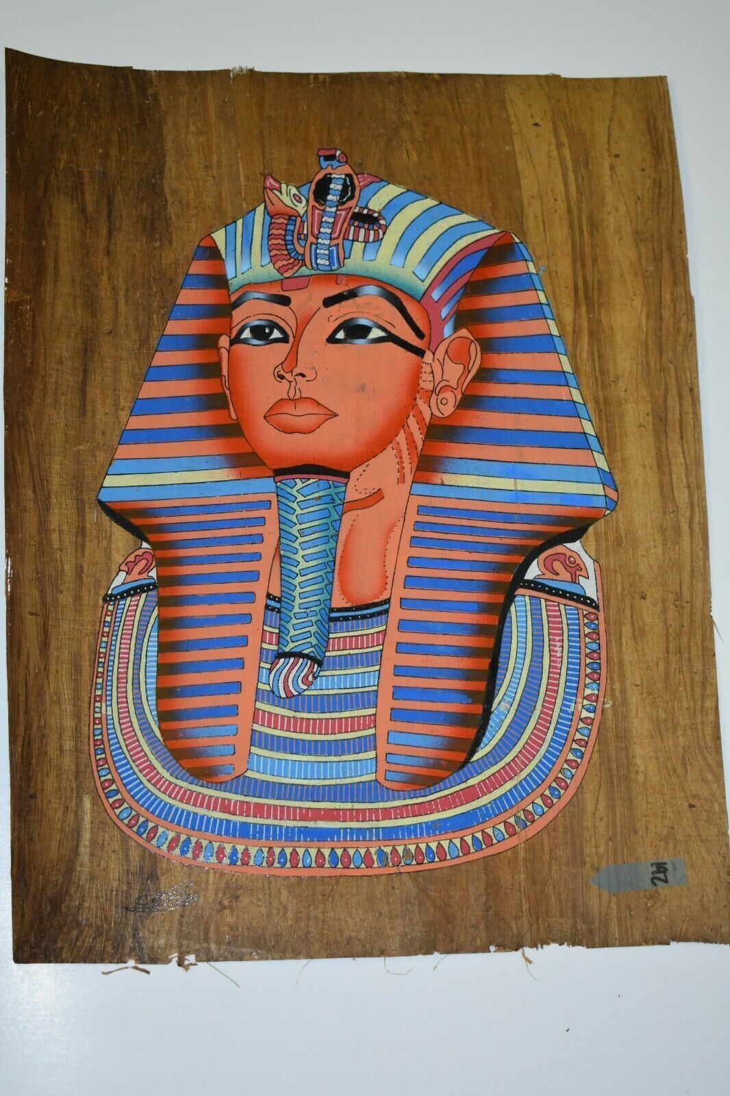 Bulk Wholesale Lot of 5 Hand Painted Egyptian Papyrus Paintings Ships from USA!