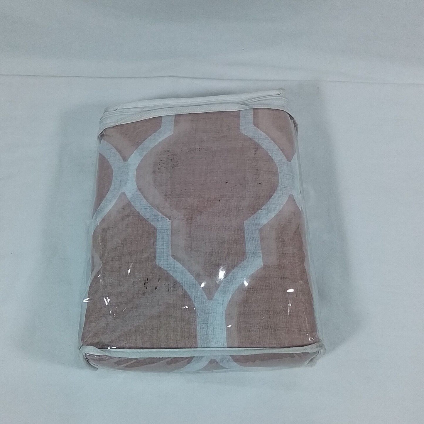 BFC Sheer Moroccan Panel w/Grommets Curtain Set  52"W x 96"L(A16)