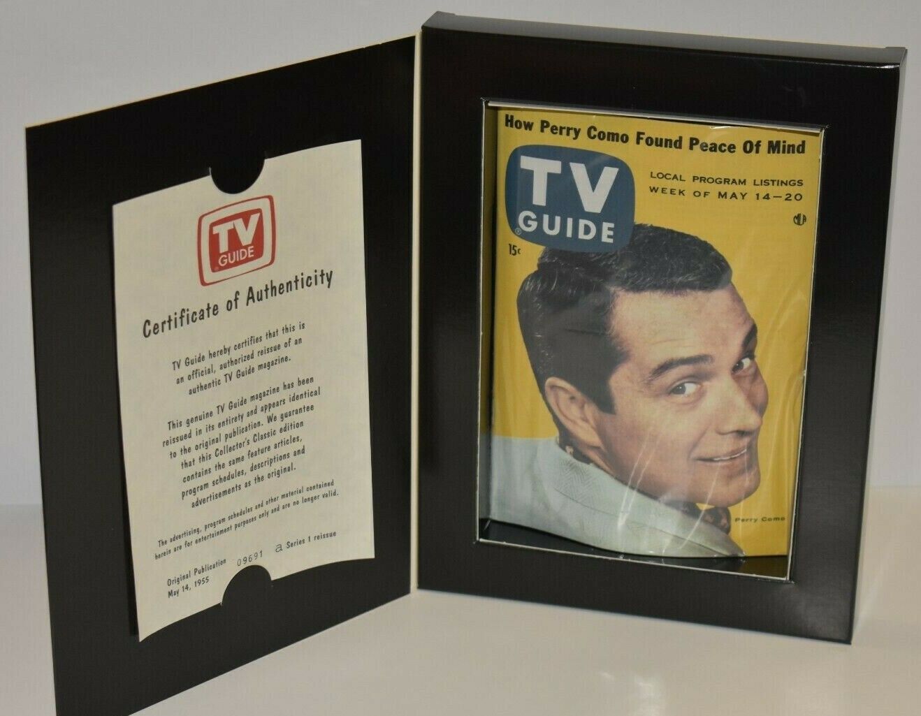 TV Guide Collector's Classics Reissue- May 14, 1955- Perry Como- New
