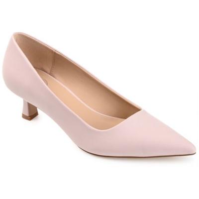 Women's Journee Collection Celica Kitten Heel Pumps - Blush - 7.5 - NIB