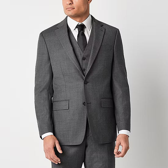 Men's Collection by Michael Strahan Modern Fit Wool Blend Suit Jacket 46R NWT