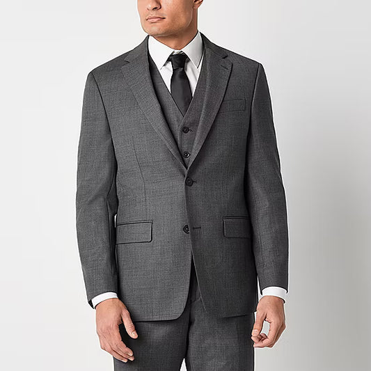 Men's Collection by Michael Strahan Modern Fit Wool Blend Suit Jacket 46R NWT
