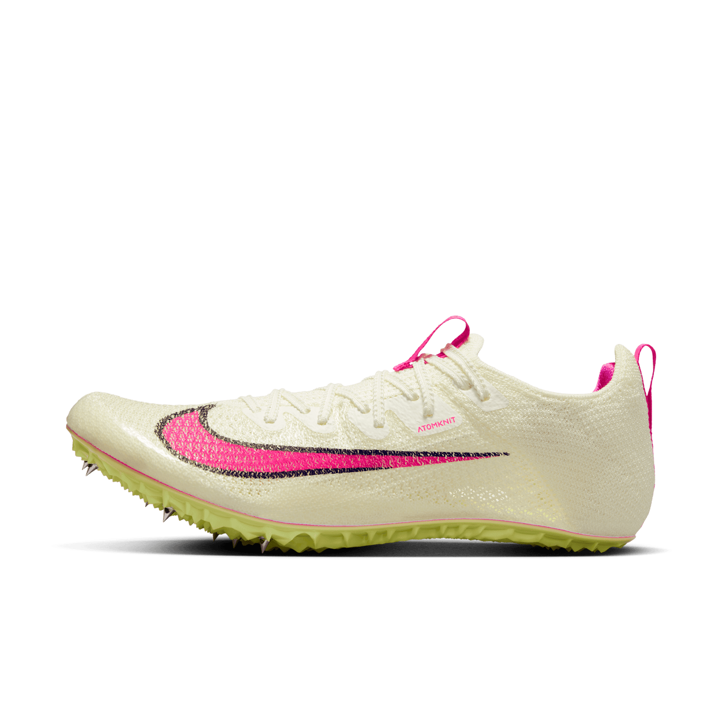 Men's Nike Zoom Superfly Elite 2 Track & Field Shoes - White & Pink - 9.5 - NWOB