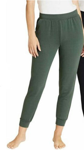 Eddie Bauer Women's Fleece Lounge Jogger-M-Clover-NWT