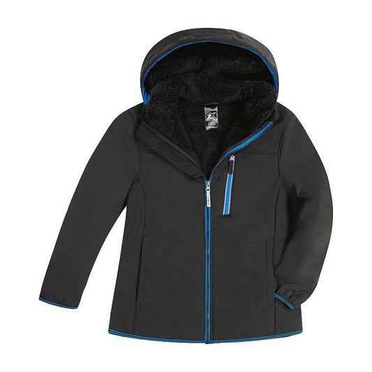 Boys ZeroXposur Condor Softshell Jacket-Medium (8)-Black-NWT