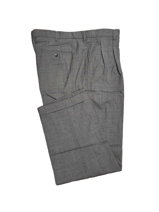 Lands' End Men's Traditional Fit Pleated Front Wool Pants 38x29 NWOT