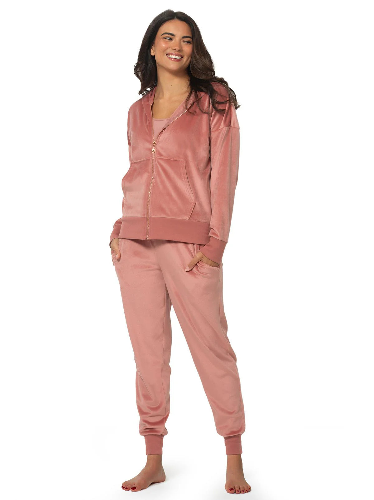 Felina Womens Fleece Hoodie & Jogger-NWT