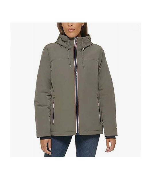 Tommy Hilfiger Women's Jacket-M-Charcoal-NWT