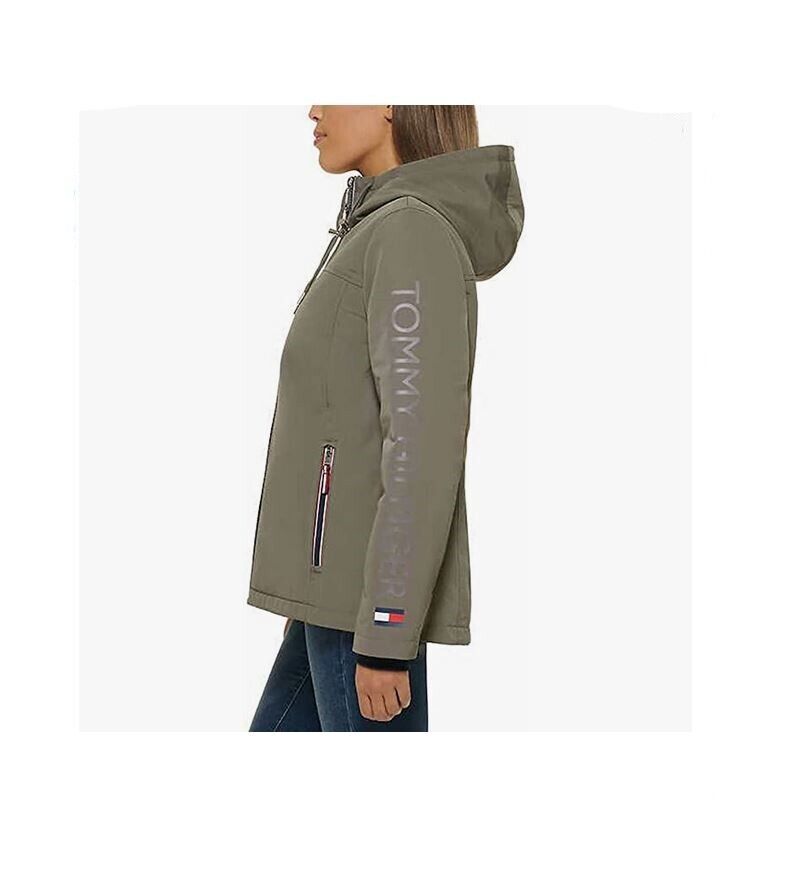 Tommy Hilfiger Women's Jacket-M-Charcoal-NWT