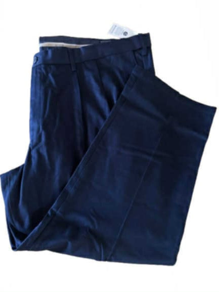 Dockers Men's Classic Fit Lux Cotton Stretch Pleated Khaki Pants 50x29 NWT
