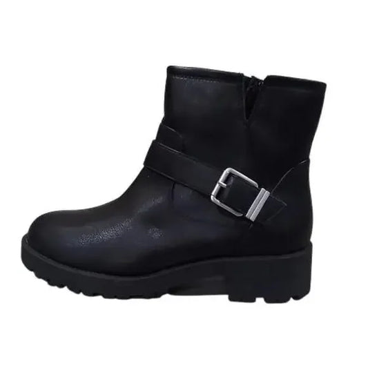 Women's Arizona Jean Co Tanner Stacked Heel Moto Boots - Black - 8.5 - NWT