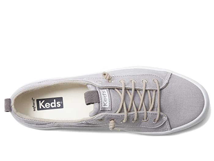 Women's Keds Kickback Canvas Slip On Sneakers - Grey - 10 - NIB