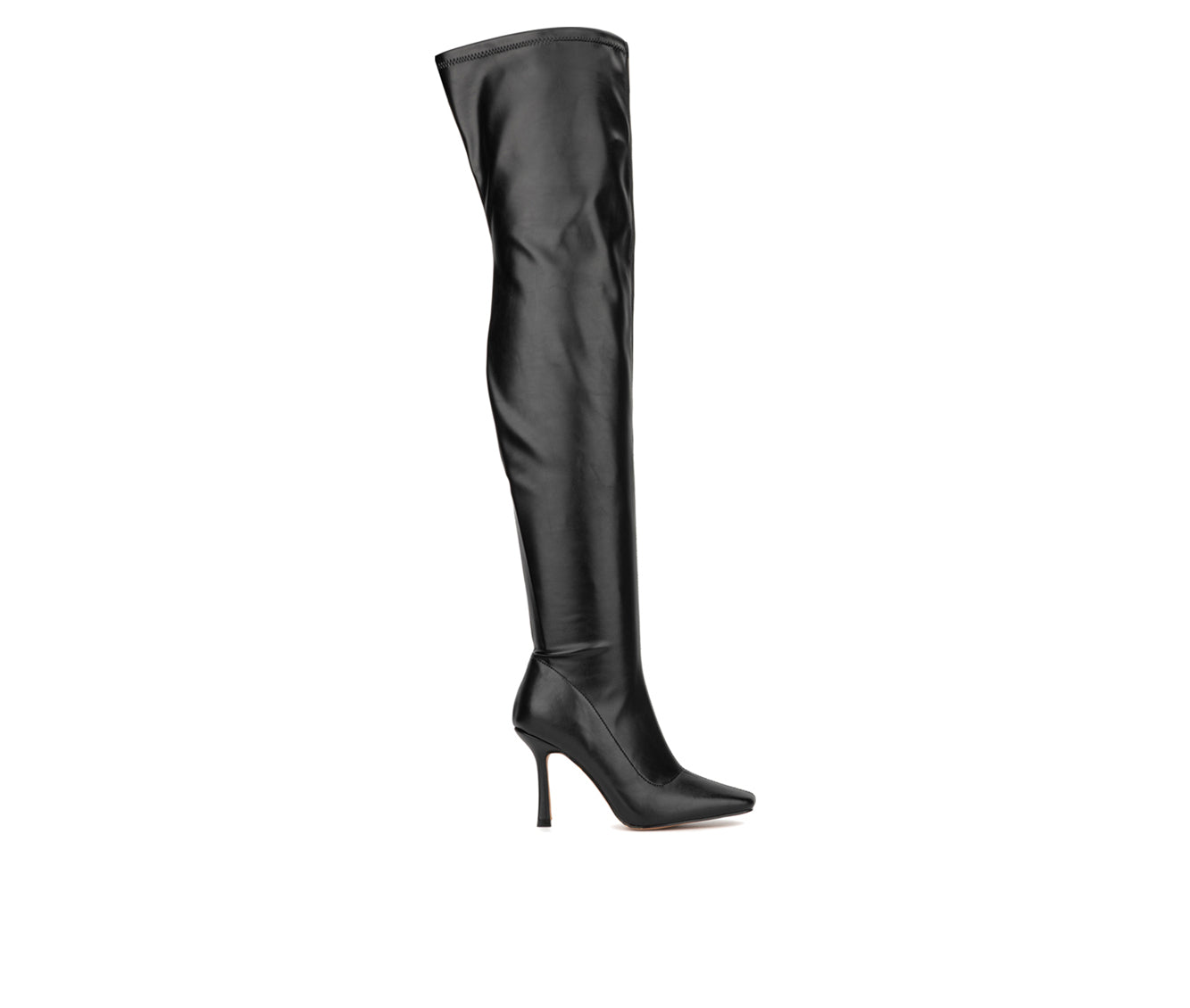 Women's New York & Co Natalia Stiletto Heel Over The Knee Boots - Black - 7.5 - NWOB