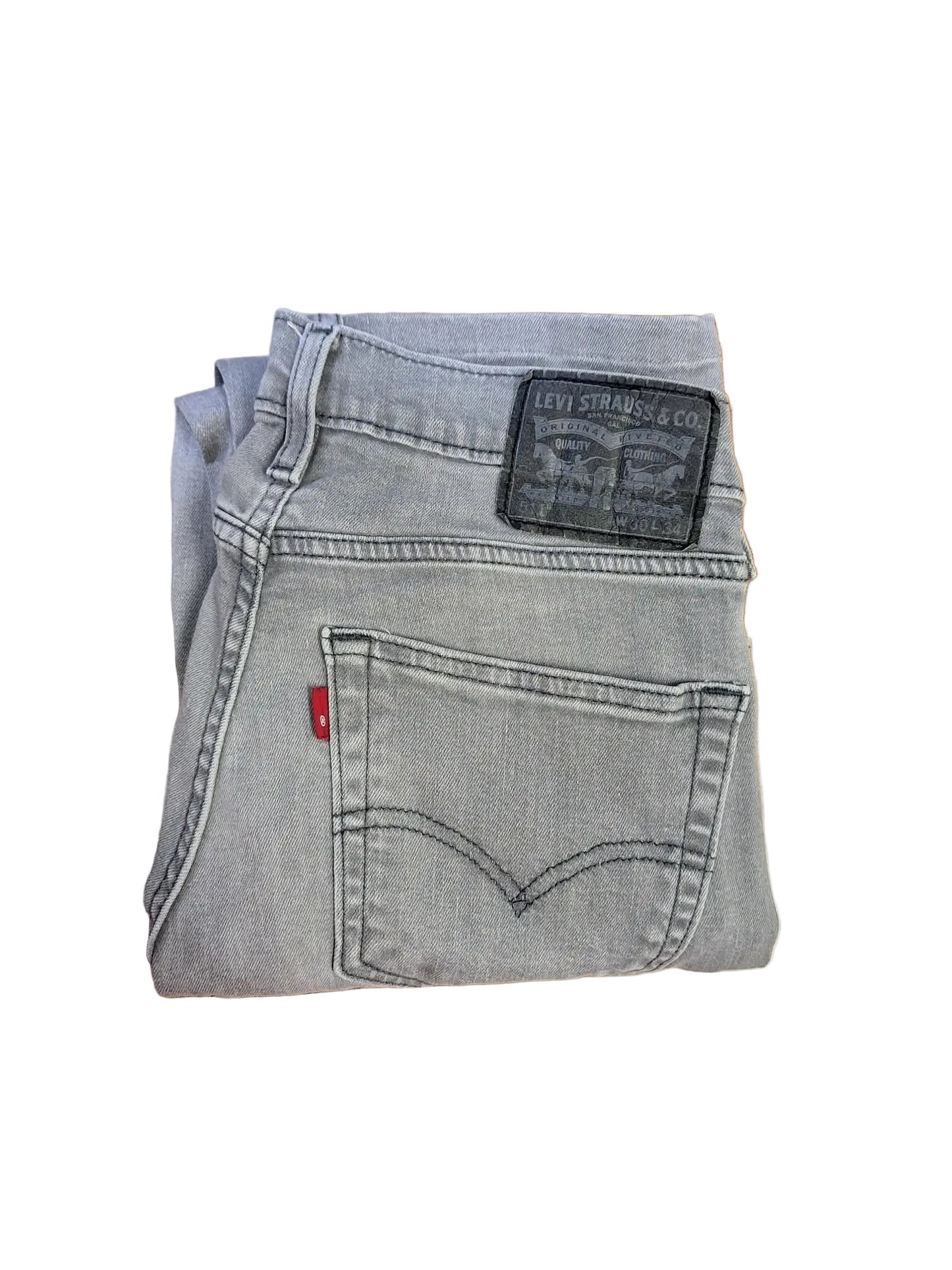 Men's Levi's 511 Slim Fit Jeans - Gray - 30x34 - NWOT