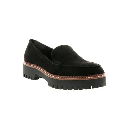 Women's Jellypop Paris Lugged Heel Penny Loafers - Black - 10 - NIB