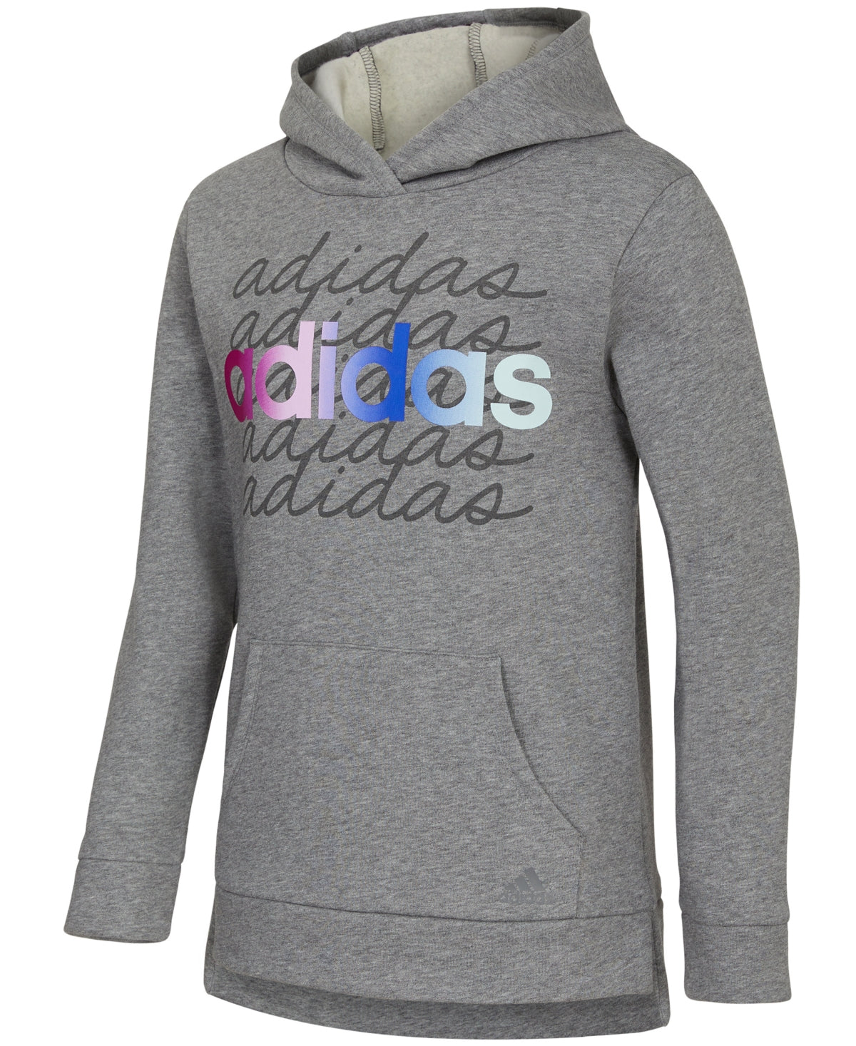 Big Girl's Adidas Event 21 CTN Hoodie -  Charcoal Grey - 14+ - NWT